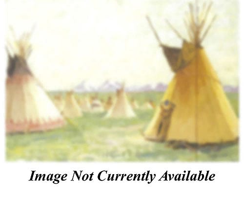 Blackfoot Tepees, Glacier Park, Montana